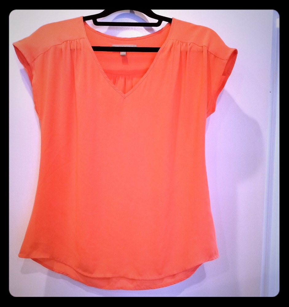 Banana Republic cap sleeve blouse